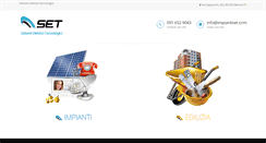 Desktop Screenshot of impiantiset.com